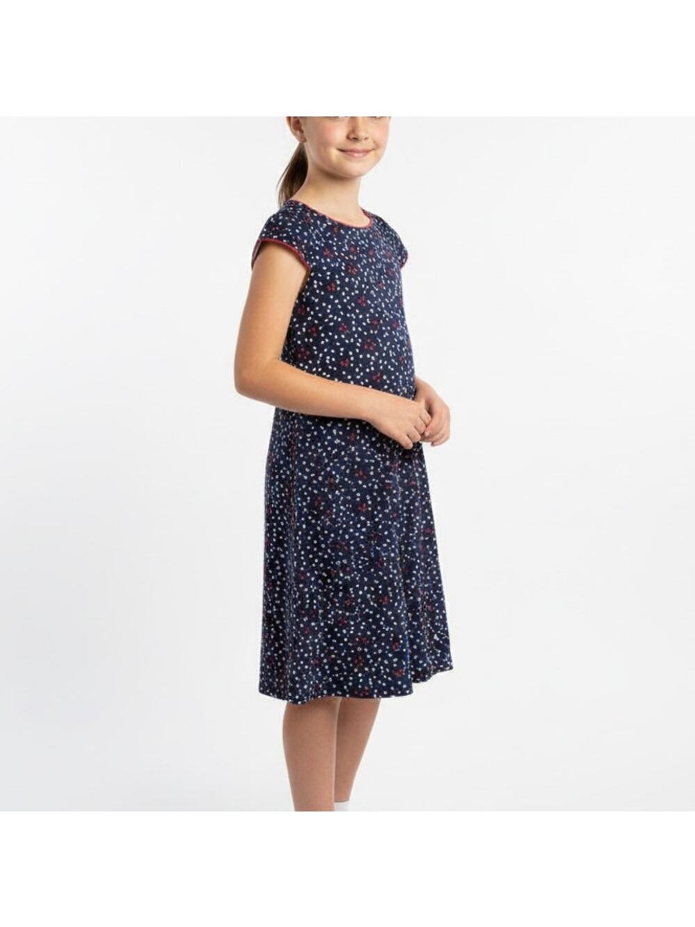 Miss b Navy Girls Mini Dress Size 8